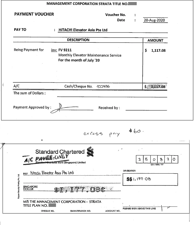 Paying in excess to the vendor – Do you allow this?